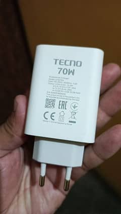 Tecno 70w original charger