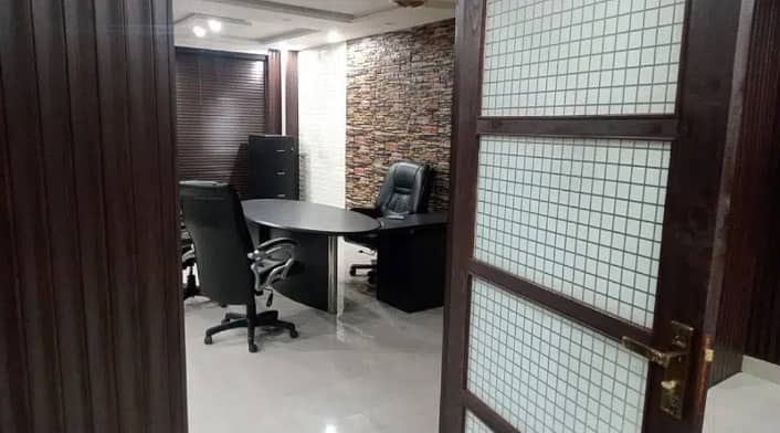 10 Marla Commercial Ground Floor Separate Office For Rent Near To Lyllpur Galleria Plaza 3