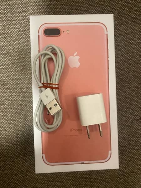 iphone 7 plus ka 100% original box pulled charger hy 2