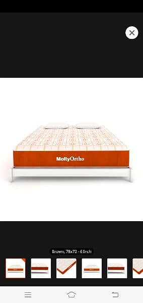 molty ortho medicated mattress 10