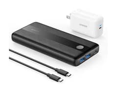 Anker ka 100% genuine 60w power bank hy