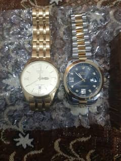 Orignal Citizen and Rolex watch