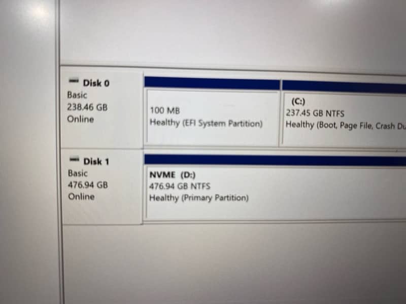 HP laptop i5 10th generation 12gb ram 512 gb nvme, 256 gb ssd 7