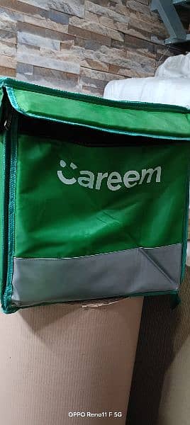 careem delivery bags in new condition 1