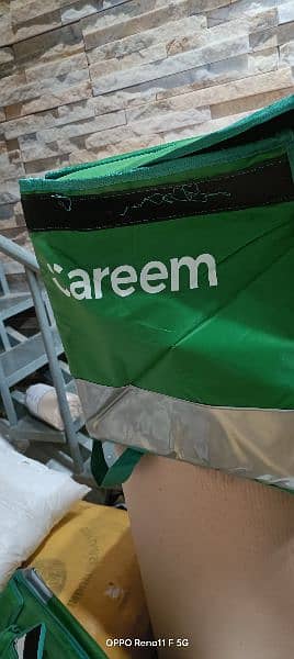 careem delivery bags in new condition 4