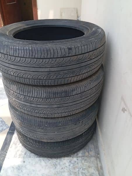 4 tyers 10//7good  condition185/60 R155number 5
