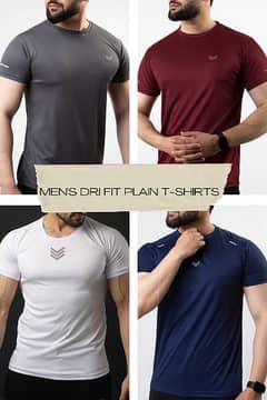 Men's dri fit plain t-shirt