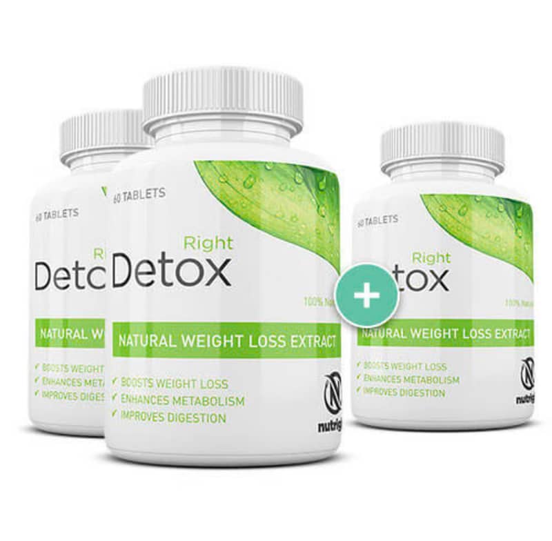 Right Detox Weight loss Natural Extract 3