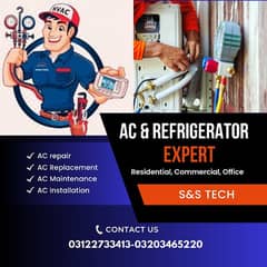 AC Repairing, AC Installation, AC Service, Split / Inverter ACs