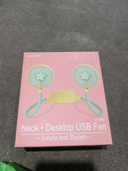 neck fan 10/10 new condition 0