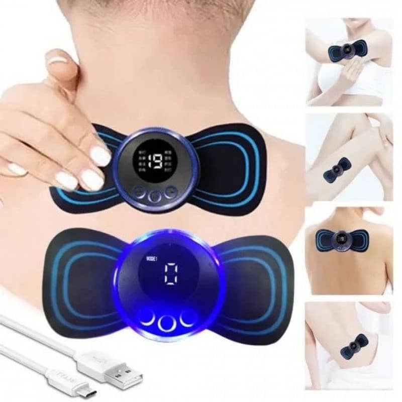 EMS butterfly Portable Neck Massager 4