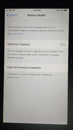 6plus #ptaapproved #64gb #battery health 92