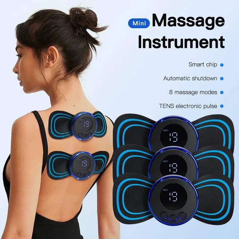 EMS butterfly Portable Neck Massager 1