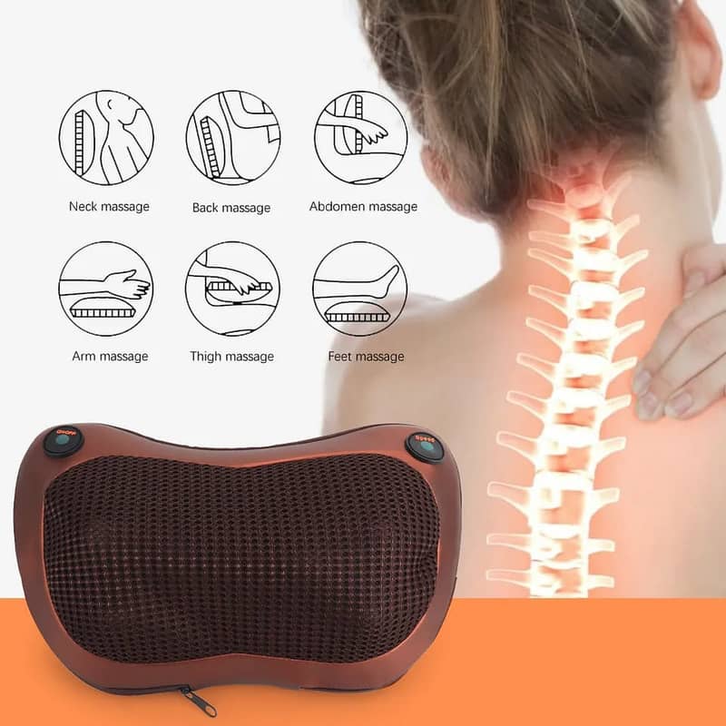 Pillow Massager Car & Home Multi-Functional Body Pillow Massager 1