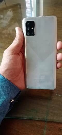 Samsung a71 with box charger pta approve 8gb/128gb 0