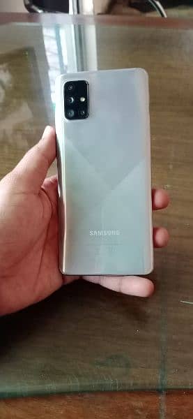 Samsung a71 with box charger pta approve 8gb/128gb 4