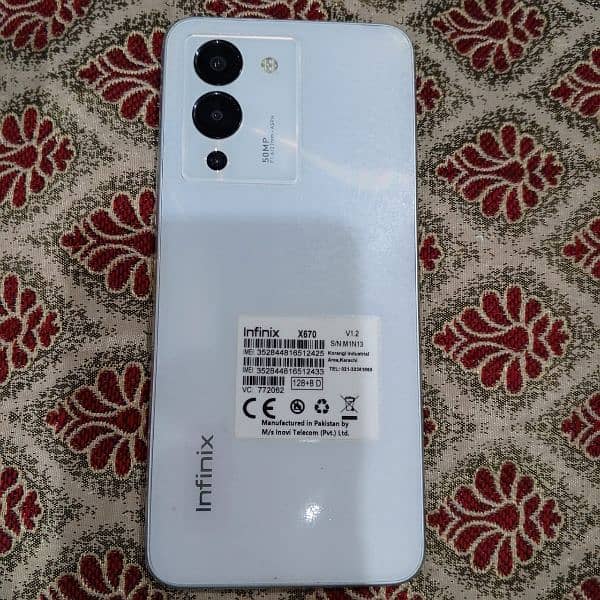 Infinix Note 12 G96 128GB 8GB white 2