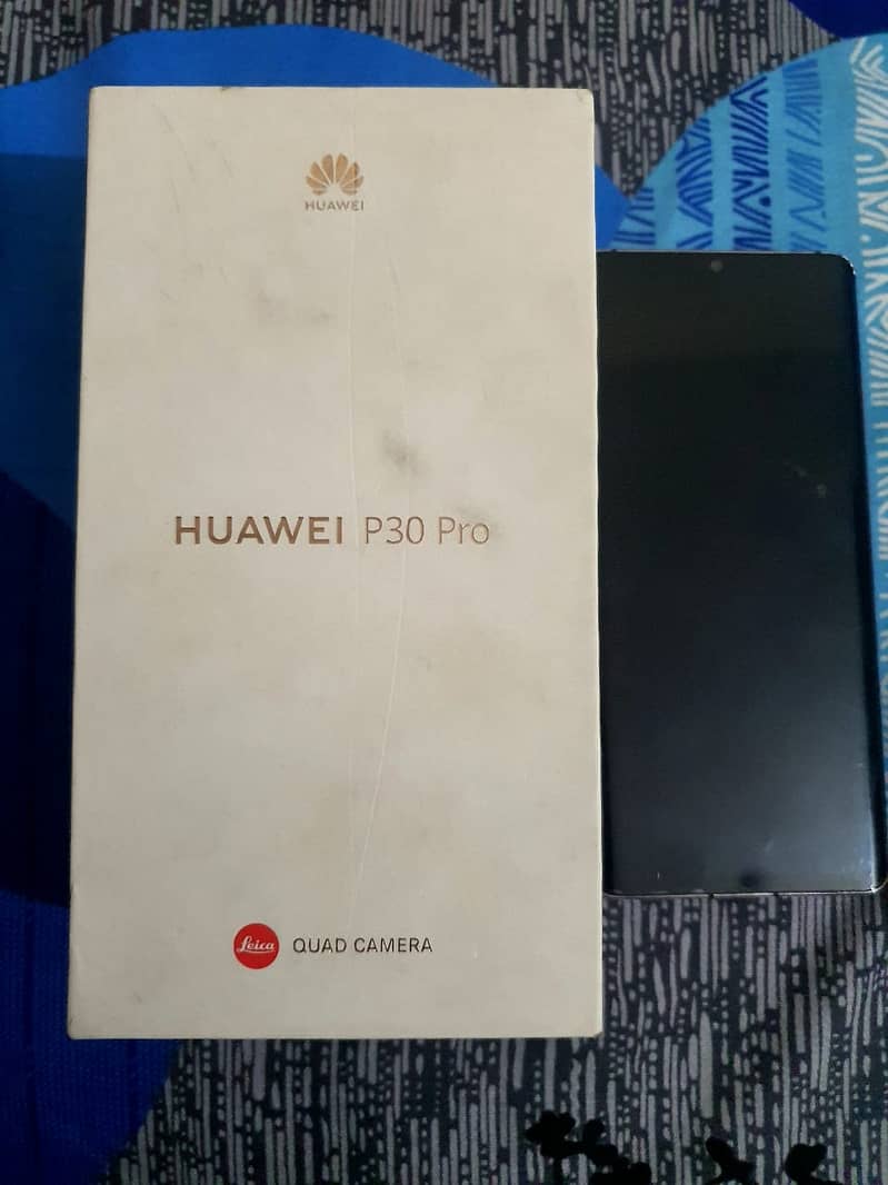 Huawei P30 Pro, 8/128, Mobile and Box Slip All Box Documents, Non PTA 19