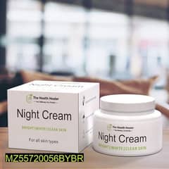 whitening and aging night cream