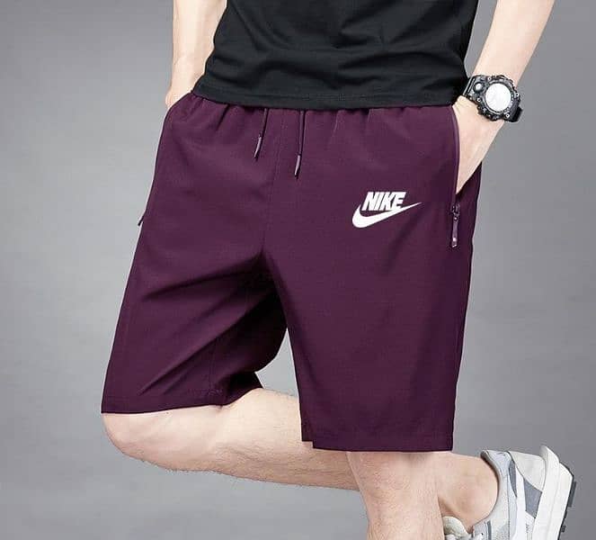 Men's dri fit plain shorts 1