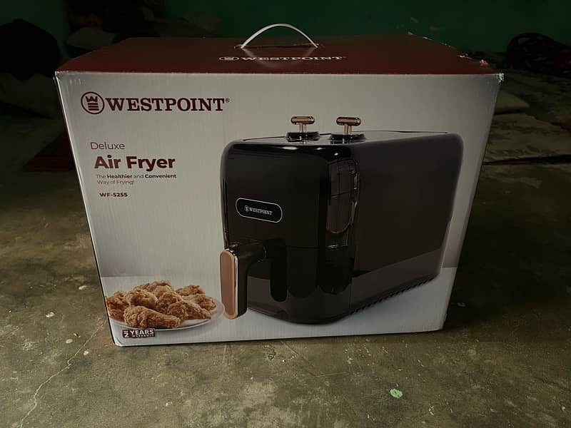 Air fryer new box pack warranty available 2
