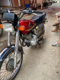 honda cg 125 salf start