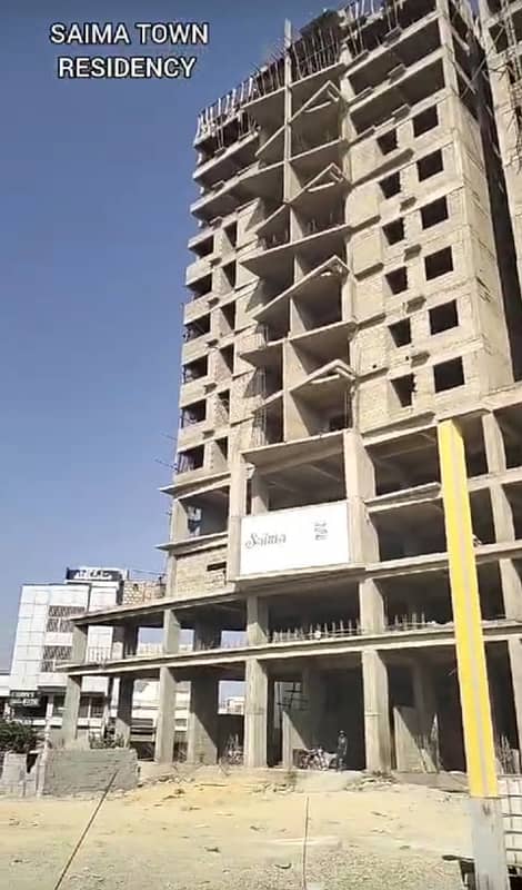 Flat Available For Sale In Saima Residency Saadi Town 4
