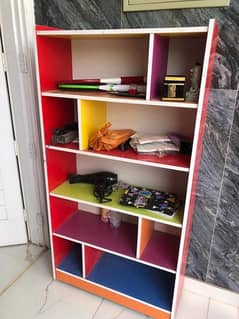 Shelves and study table