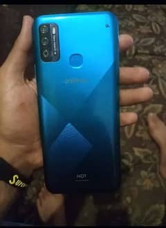 Infinix hot 9 play 4/64 with box charger