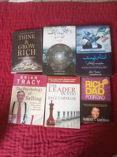 Different variety of books available 0