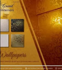 Wallpapers wall morals wall panels wpvc panels by Grand interiors