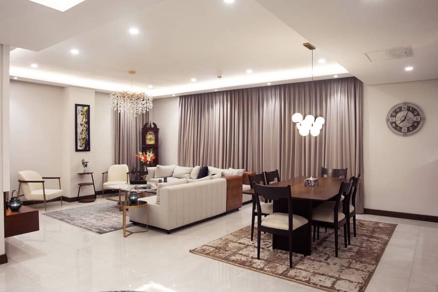 Real Pictures Luxury Fully Furnished Apartment Available For Rent In Gulberg Lahore 1