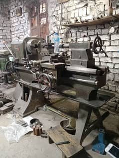 Lathe Machine and accessories