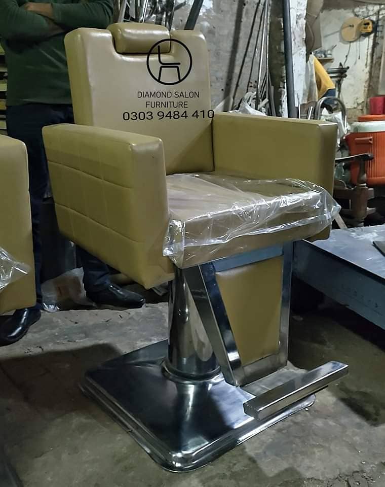 Saloon chair / Barber chair/Cutting chair/Shampoo unit 12