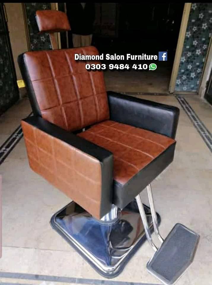 Saloon chair / Barber chair/Cutting chair/Shampoo unit 13