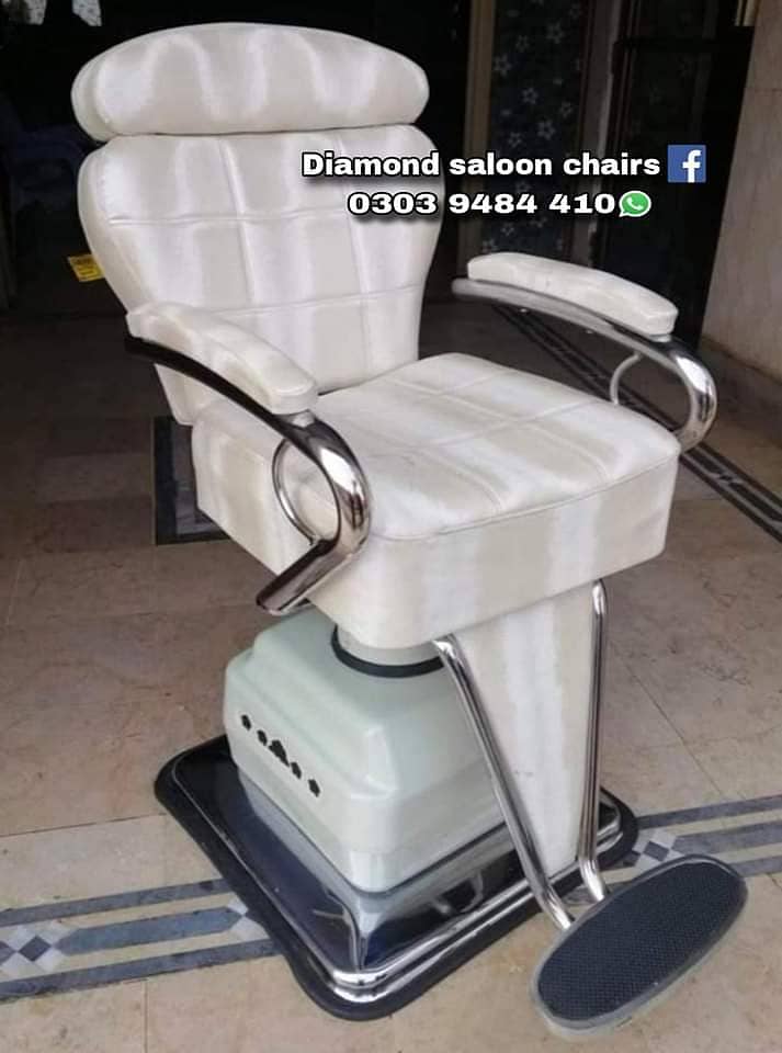 Saloon chair / Barber chair/Cutting chair/Shampoo unit 10