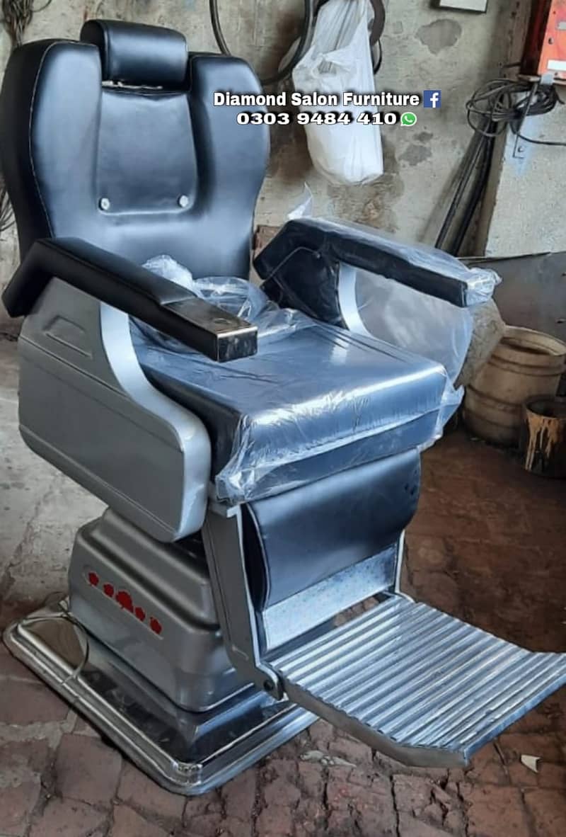 Saloon chair / Barber chair/Cutting chair/Shampoo unit 16