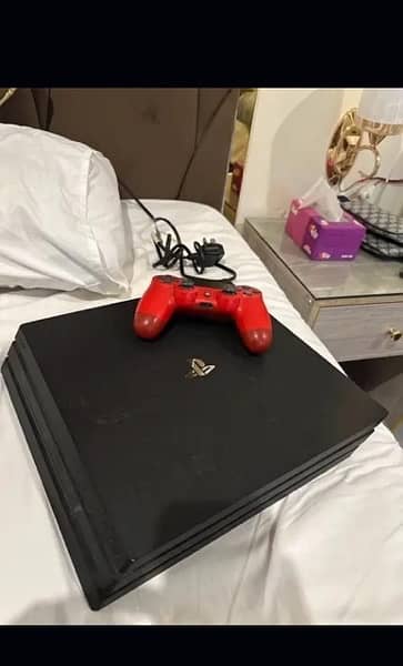 PS4 PRO 1TB with Controller. Excellent condition 1