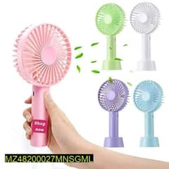 portable rechargeable fan.