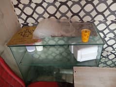 glass counter for sale