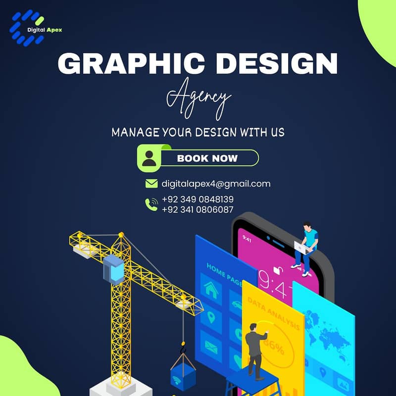 Graphic Design | Web design | Social Media Marketing | Video Editing 3