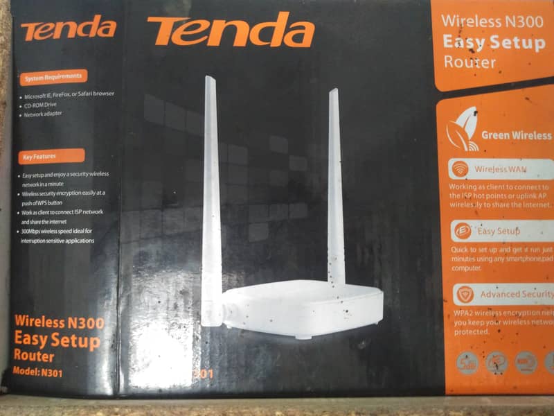 Tenda router wireless N300 0