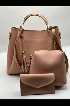 3 Pcs Ladies Handbags