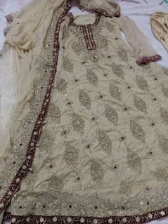 walima long maxi  full stone embroidery 0