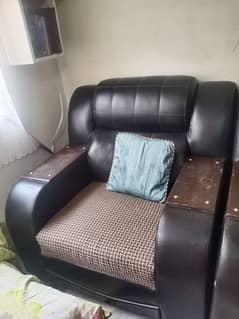 7 seater leather sofa set solid