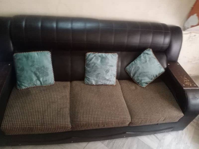 7 seater leather sofa set solid 1