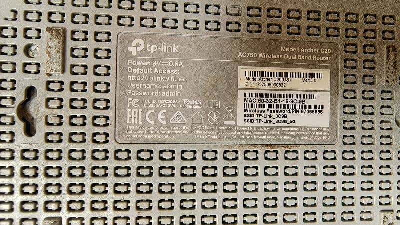 WIFI ROUTER TP LINK DUAL BAND 2