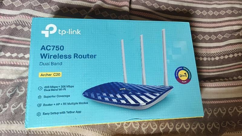 WIFI ROUTER TP LINK DUAL BAND 3