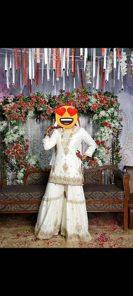 Nikah Suit With Red Ruppata 1