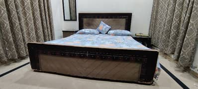 Double Bed (1-side table + Mattress)